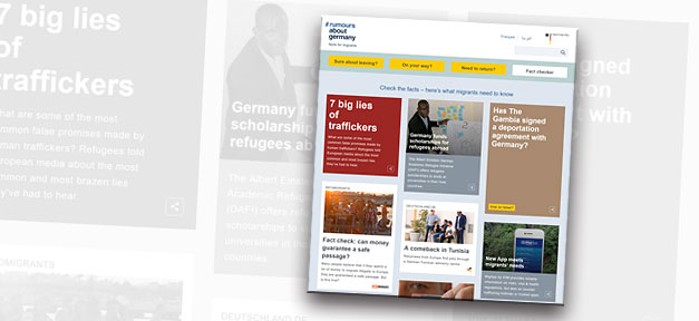 migranten, flüchtlinge, rumours about germany, facts for migrants
