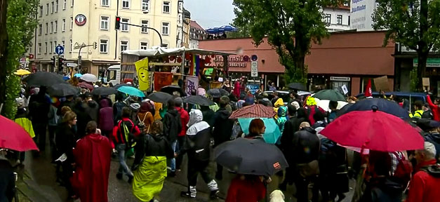 ausgehetzt, München, Demonstration, Demo, CSU, Menschen, Flüchtlingspolitik