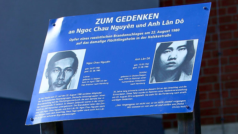 Gedenken An Ersten Offiziellen Rassistischen Mord Nach 1945