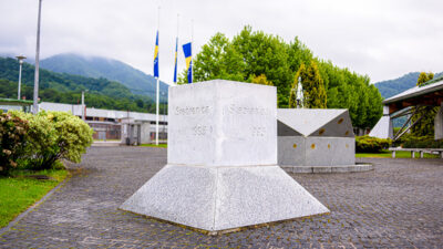 Srebrenica, Gedenkstätte, Bosnien, Herzegowina, Krieg, Genozid