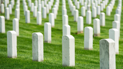 Friedhof, Arlington, Soldaten, Vietnam, Krieg, Grabsteine, Wiese, USA