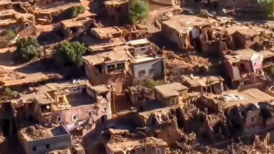 Marokko, Erdbeben, Häuser, Schutt, Naturkatastrophe