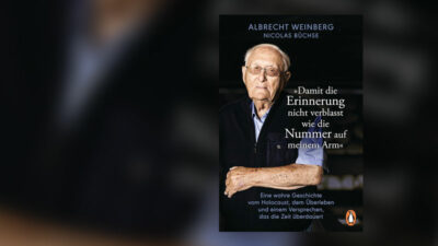 Buch, Cover, Damit die Erinnerung nicht verblasst, Holocaust, Zeitzeuge, Albrecht Weinberg