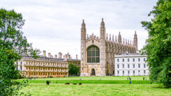 Cambridge, Hochschule, Universität, Bildung, Großbritannien, Wiese, Gebäude