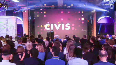 Civis, Medienpreis, Preisverleihung, Bühne, Menschen, Publikum