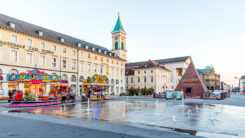 Karlsruhe, Stadt, Marktplatz, Deutschland, Gebäude