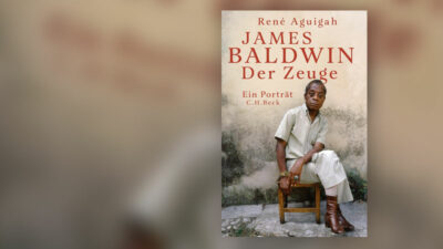 James Baldwin, Der Zeuge, René Aguigah, Buch, Cover, Buchcover