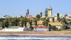 Swakopmund, Namibia, Stadt, Afrika, Küste, Meer, Strand, Deutschland