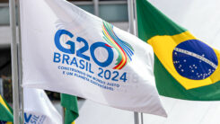 G20, Rio, Brasilien, Fahnen, Flagge, Gipfel, Konferenz