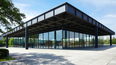 Neue Nationalgalerie, Museum, Kunst, Kultur, Berlin, Gebäude