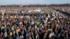 Demo, Demonstration, Menschen, München, AfD, Rechtsruck