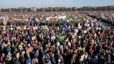 Demo, Demonstration, Menschen, München, AfD, Rechtsruck