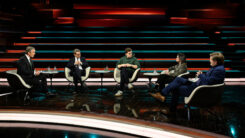 ZDF, Markus Lanz, Polit-Talk, Fernsehen, Studio, Rassismus, Sinti, Roma